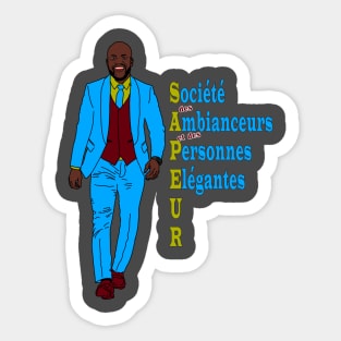 Sapeur Sticker